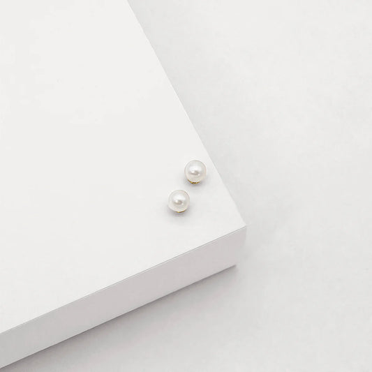 6mm Freshwater Pearl Stud Earrings