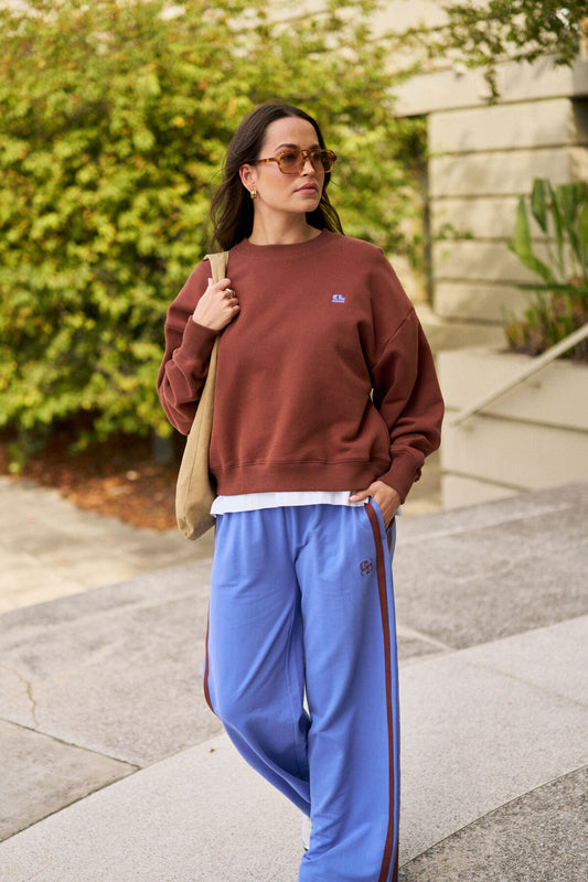 Gigi Wide Leg Terry Trackpant - Salt & Sand Clothing