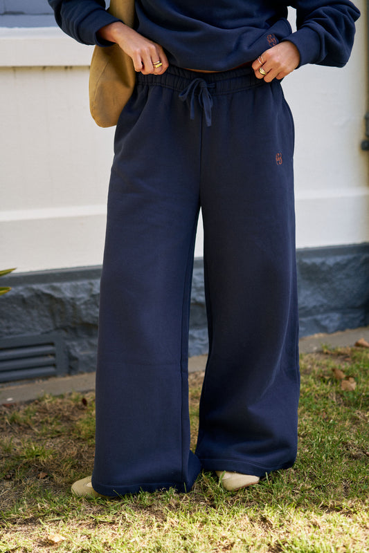 Ivy Wide Leg Trackpant - Salt & Sand Clothing