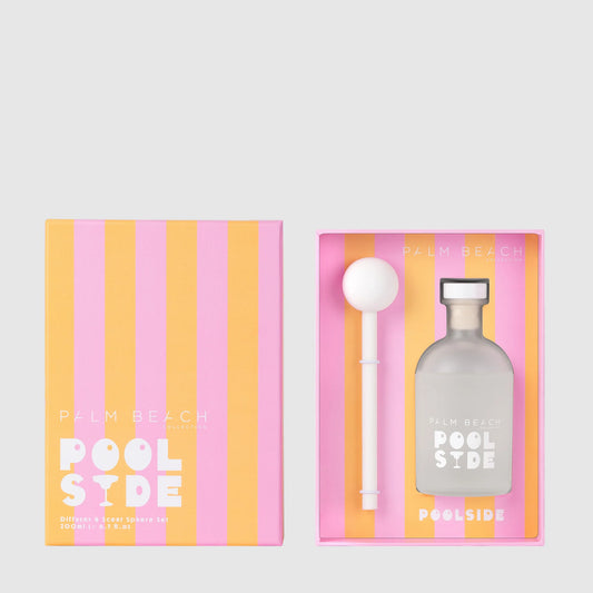 Pool Side Reed Diffuser & Scent Sphere 200ml - Salt & Sand Clothing