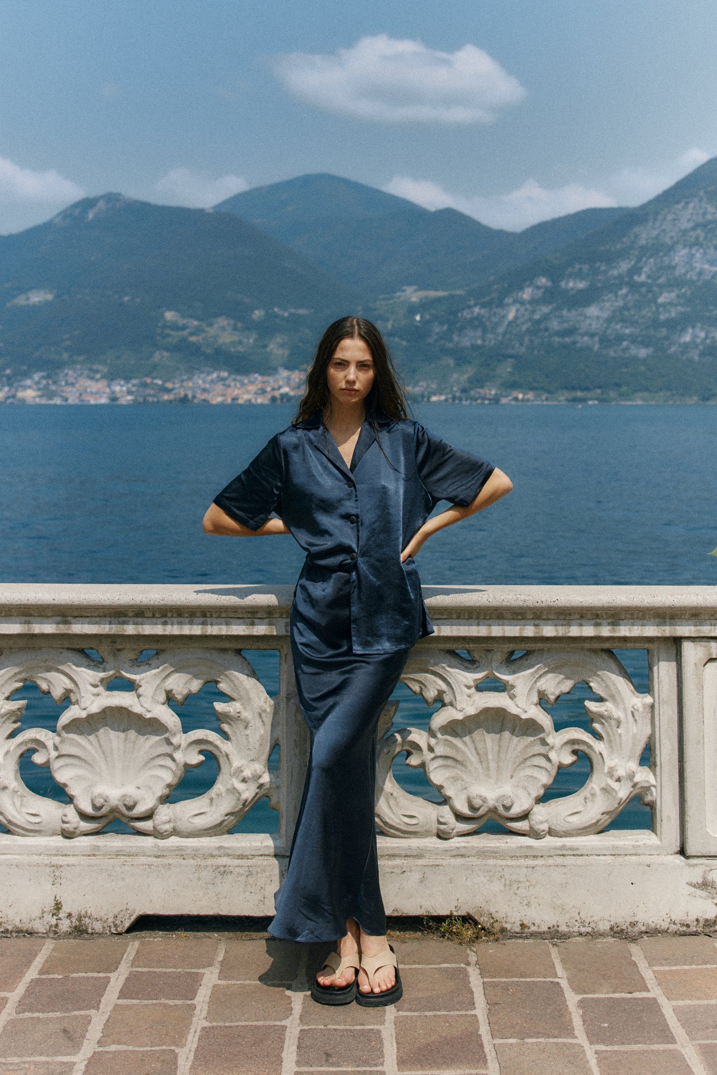 Jasper Satin Shirt - Salt & Sand Clothing