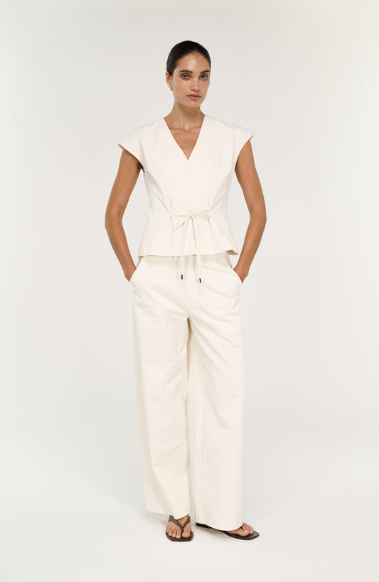 Roselle Tie Front Top - Salt & Sand Clothing