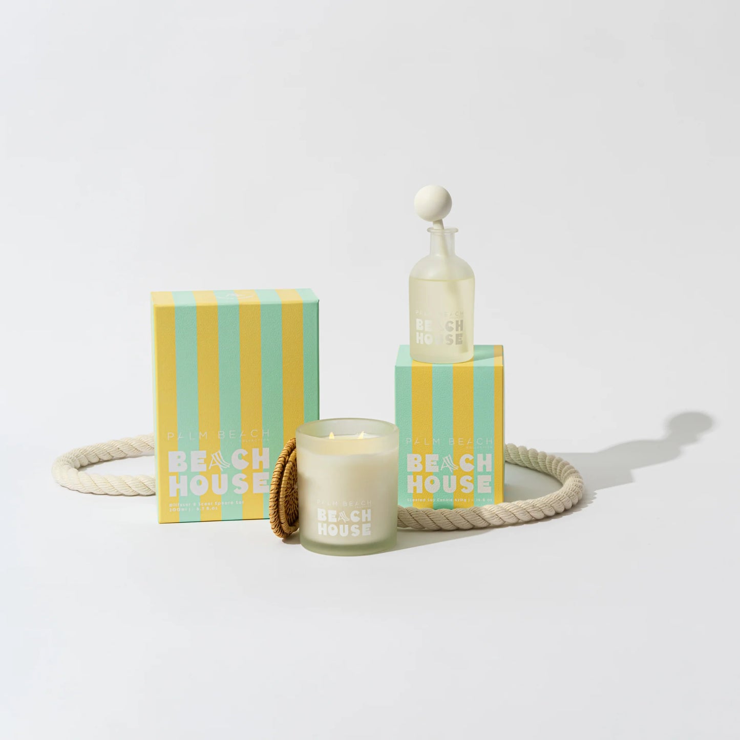 Beach House Reed Diffuser & Scent Sphere 200ml - Salt & Sand Clothing