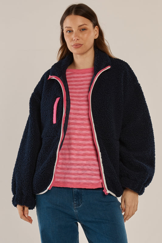 Jayne Fleece Jacket - Salt & Sand Clothing