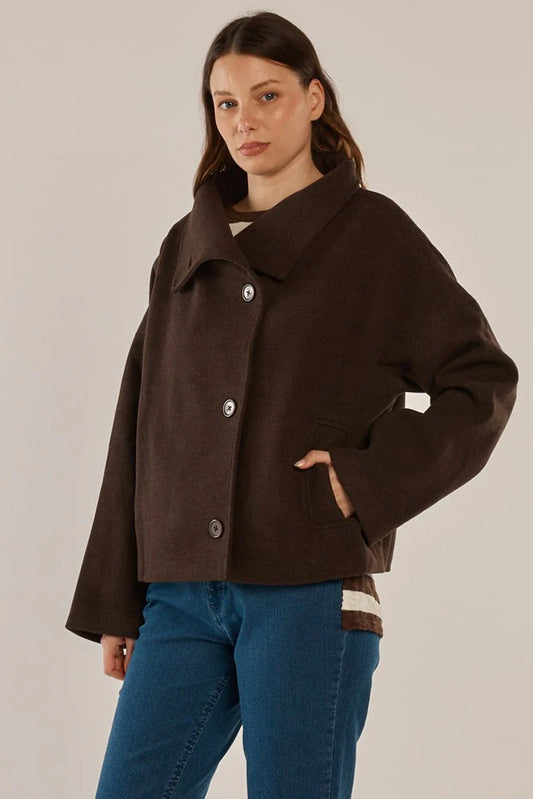 Prue Pea Coat - Salt & Sand Clothing