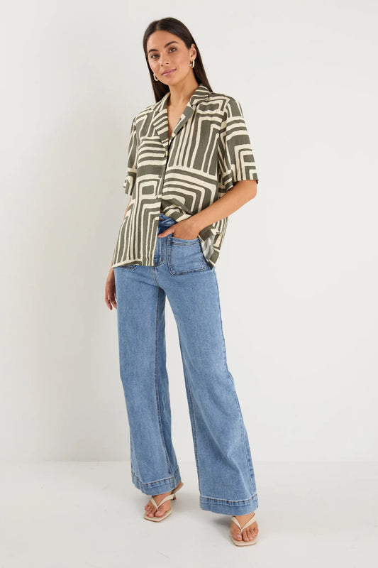 Dispatch Short Sleeved Boxy Shirt