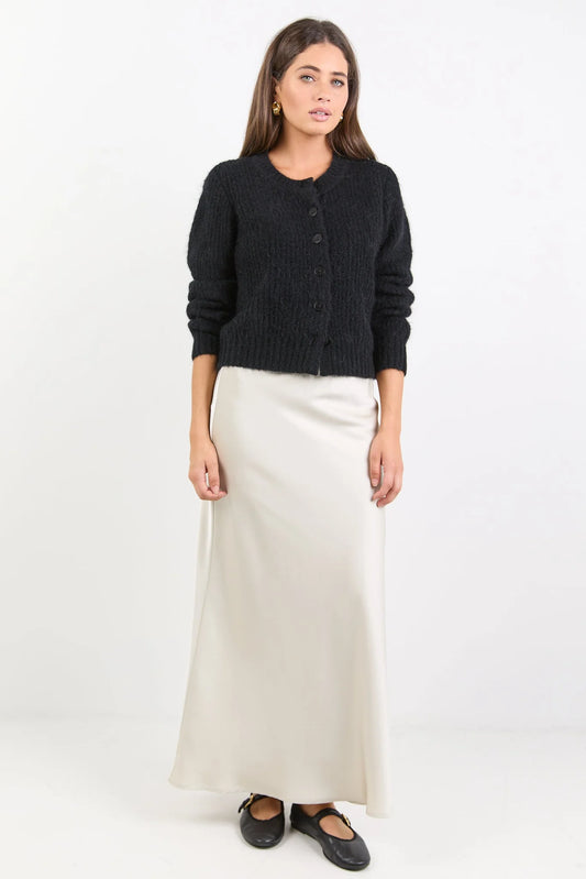Prodigy Satin Bias Maxi Skirt - Salt & Sand Clothing