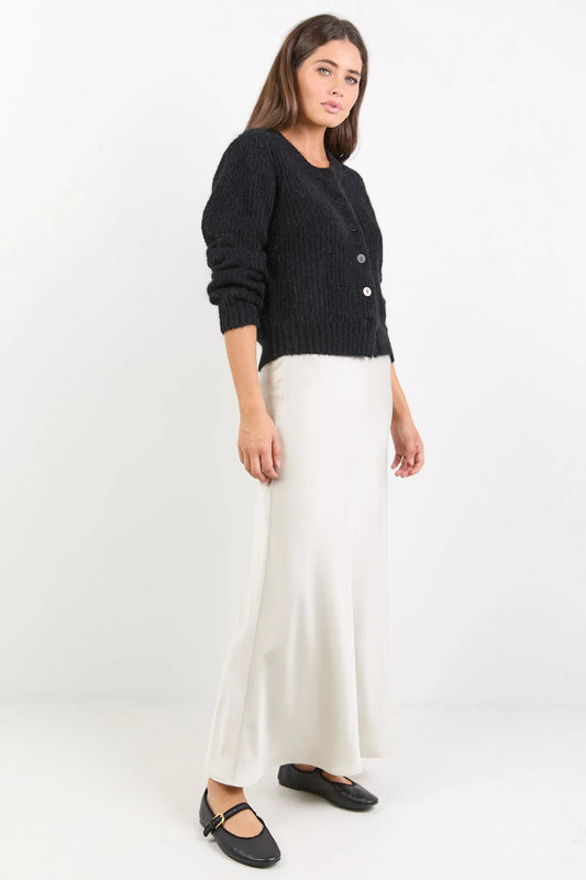 Prodigy Satin Bias Maxi Skirt - Salt & Sand Clothing