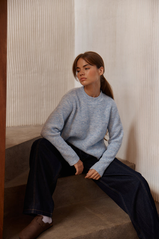 Marli Boxy Rib Knit - Salt & Sand Clothing