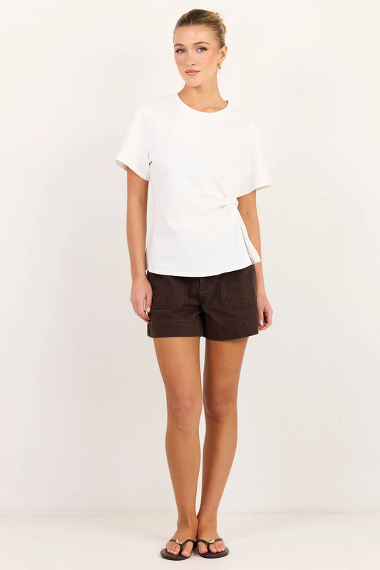 Rupture Split Detail Tee