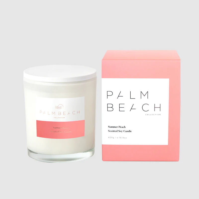 Summer Peach 420g Candle