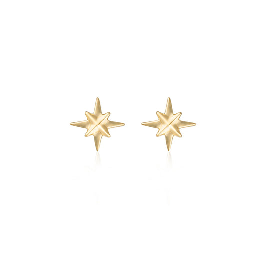North Star Stud Earrings