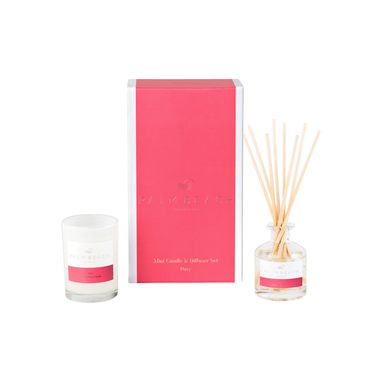 Palm Beach Collection | Posy Mini Candle & Diffuser Set | Salt & Sand Women's Clothing & Accessories Inverloch