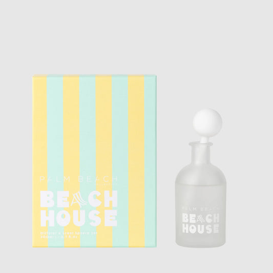 Beach House Reed Diffuser & Scent Sphere 200ml - Salt & Sand Clothing