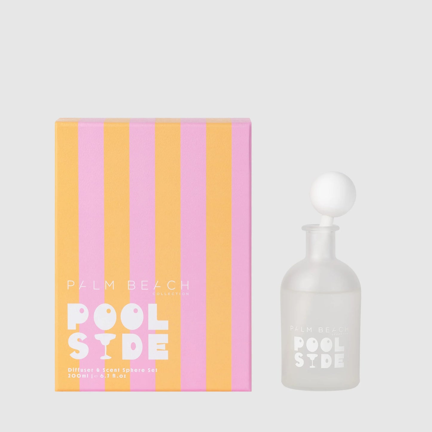 Pool Side Reed Diffuser & Scent Sphere 200ml - Salt & Sand Clothing