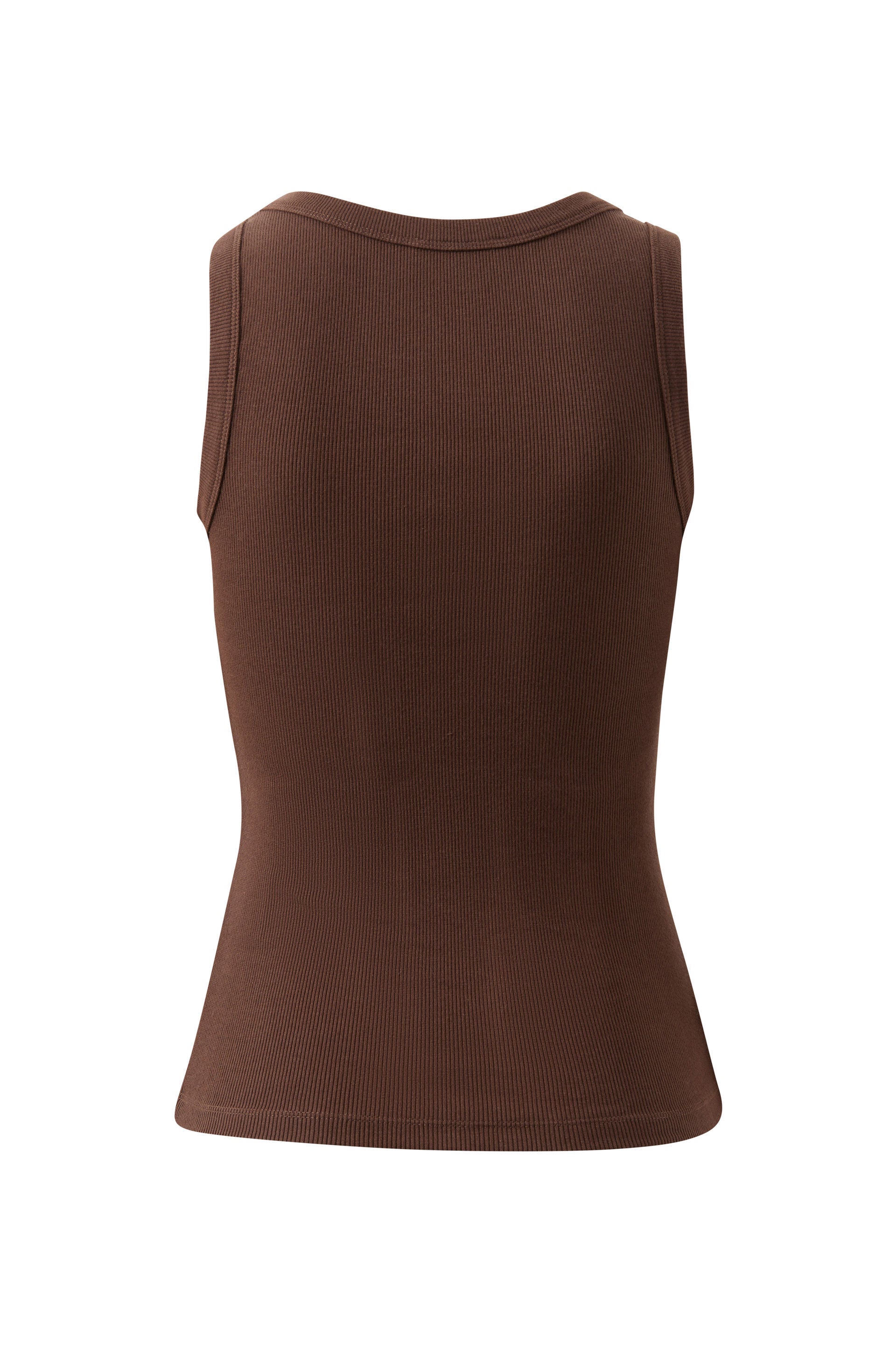 Zoe Contour Rib Scoop Tank - Salt & Sand Clothing