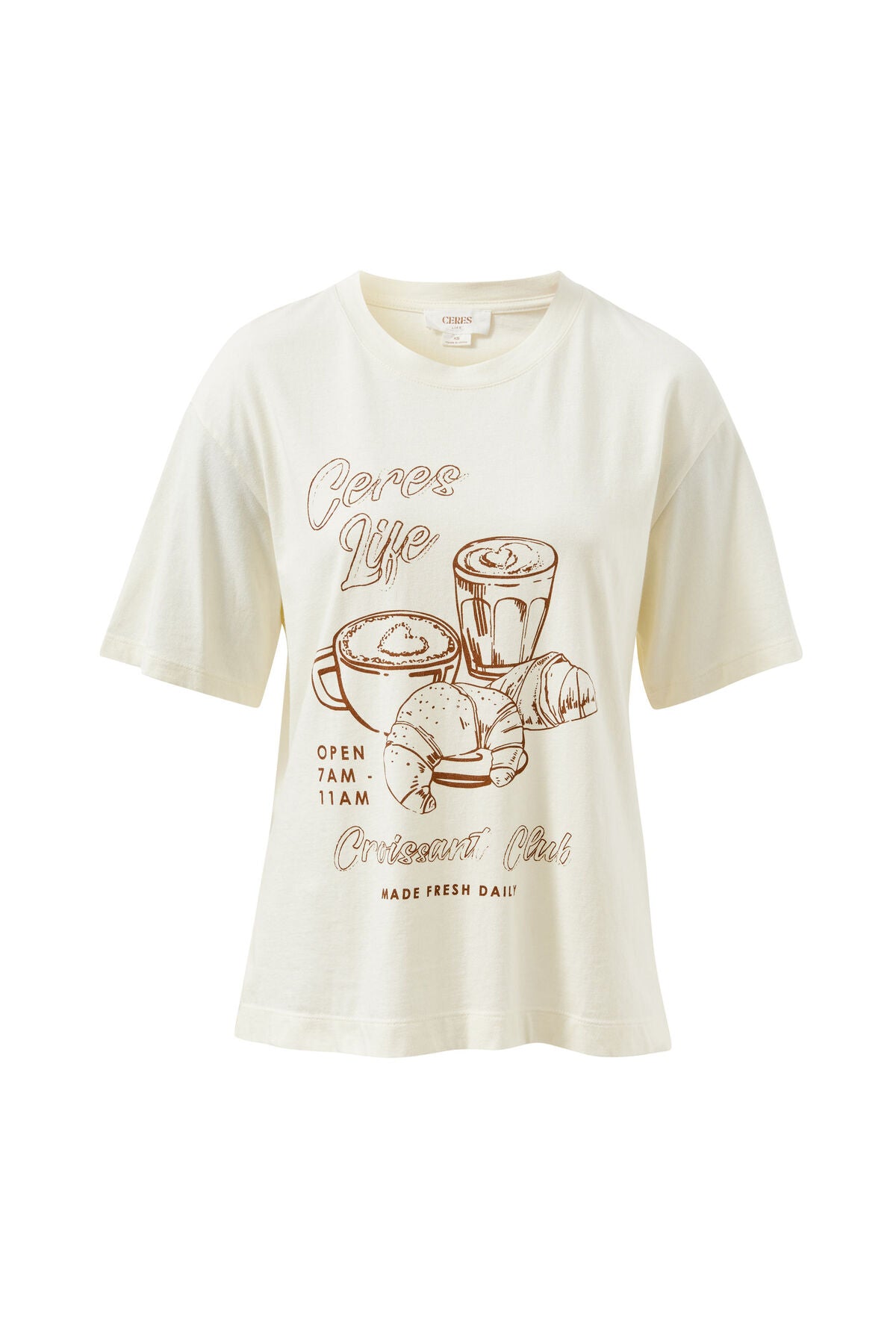 Stevie Slouchy Split Hem Tee - Salt & Sand Clothing