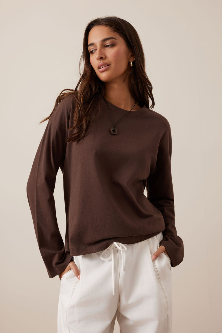 Scout Slouchy Long Sleeve Tee - Salt & Sand Clothing