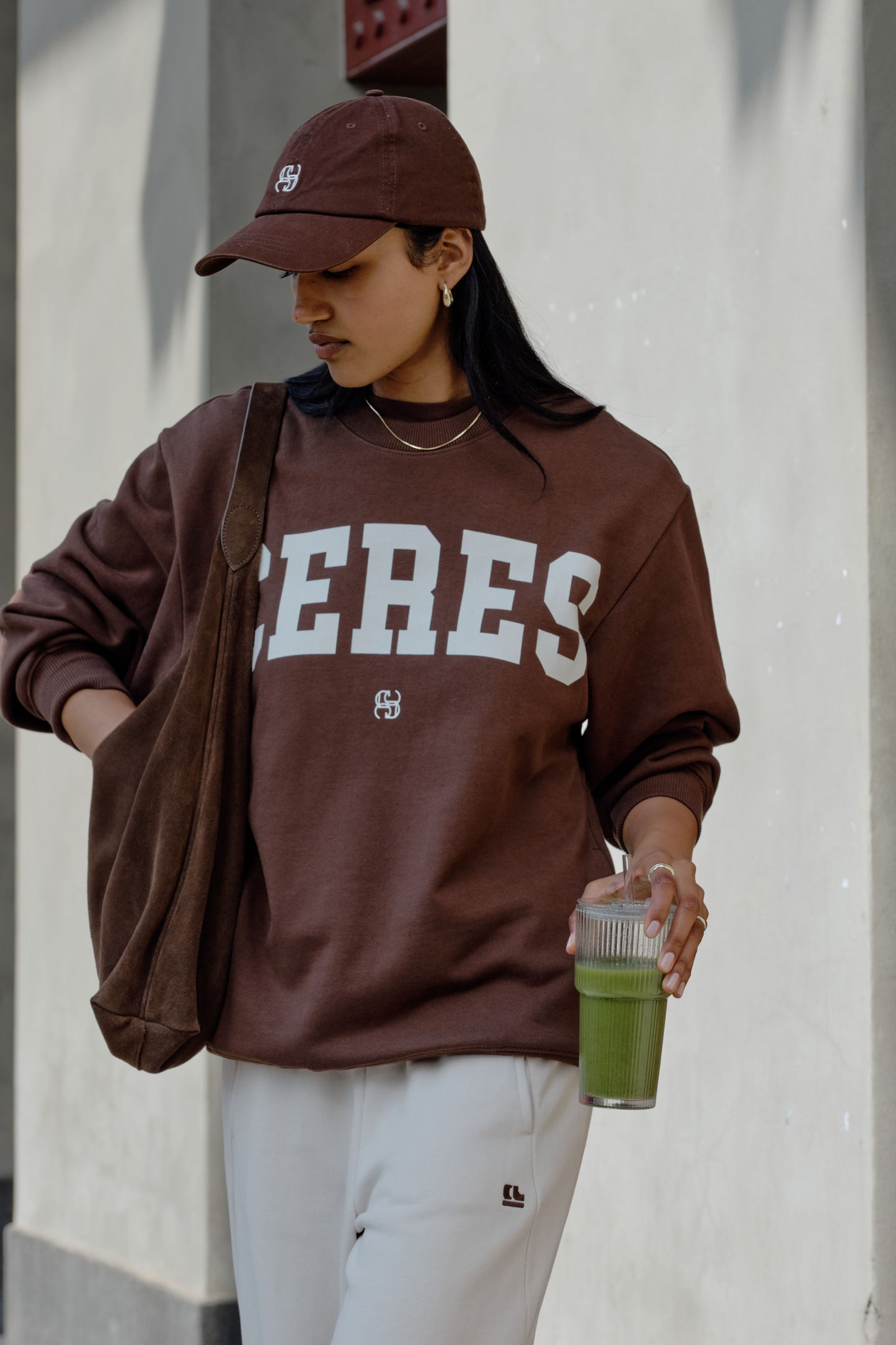 Isla Oversized Slouchy Crew - Salt & Sand Clothing