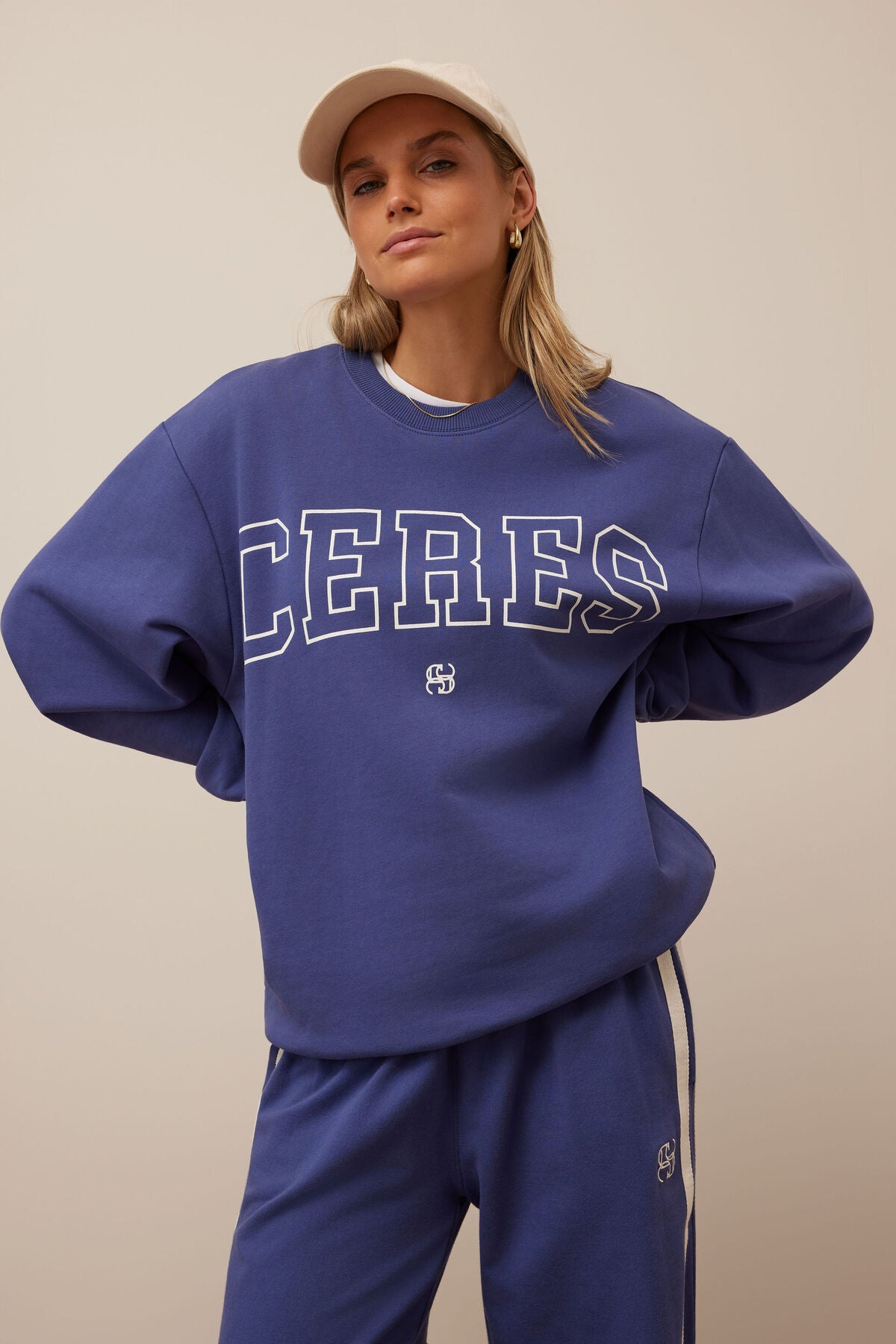 Isla Oversized Slouchy Crew - Salt & Sand Clothing