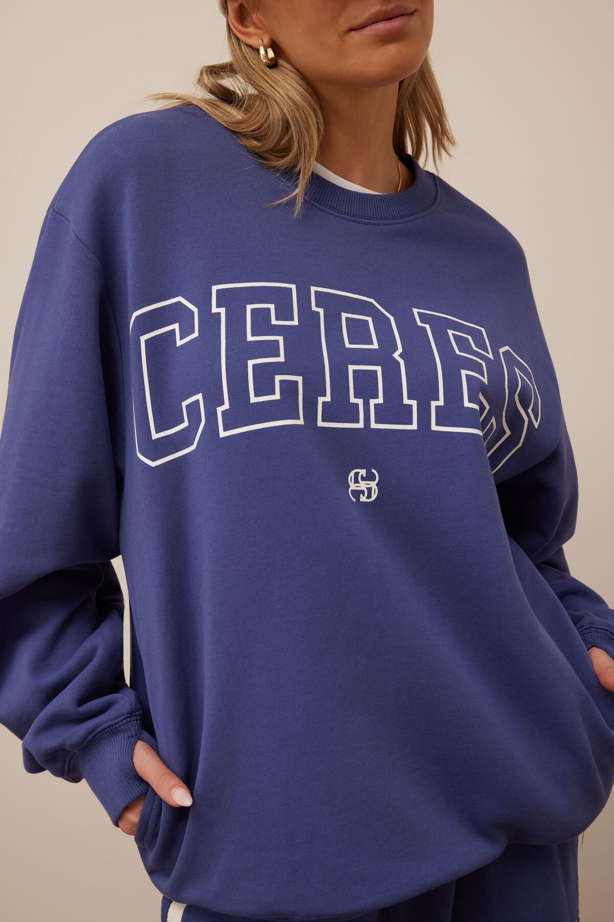 Isla Oversized Slouchy Crew - Salt & Sand Clothing