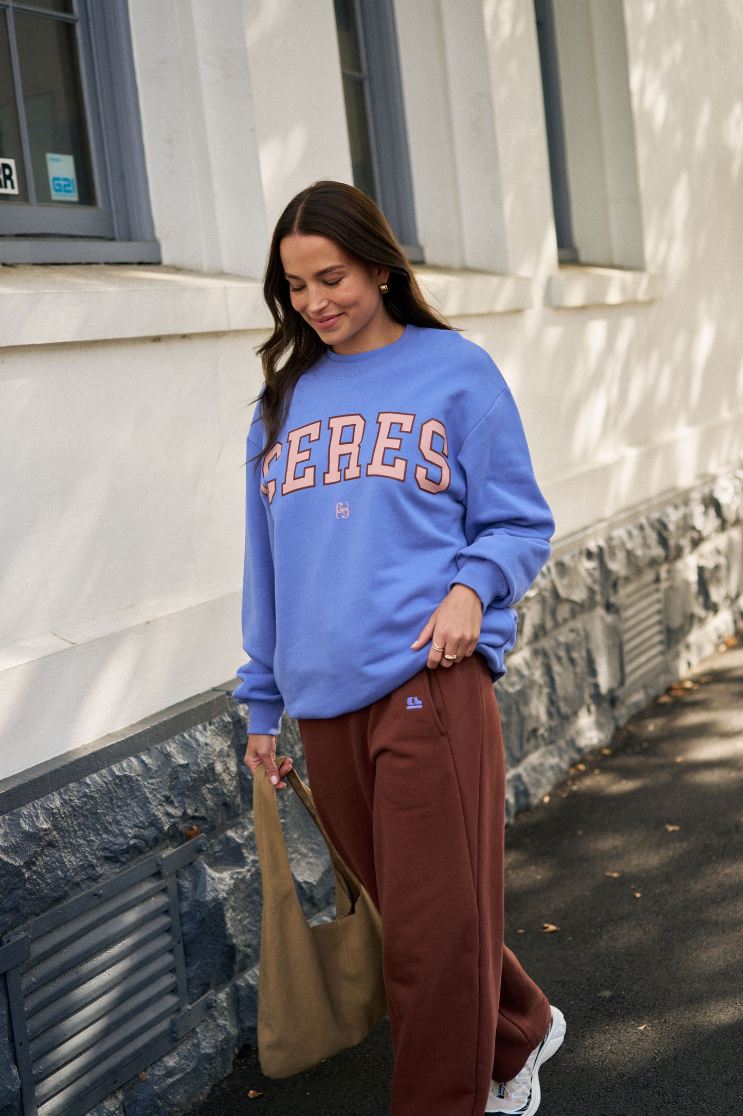 Isla Oversized Slouchy Crew - Salt & Sand Clothing