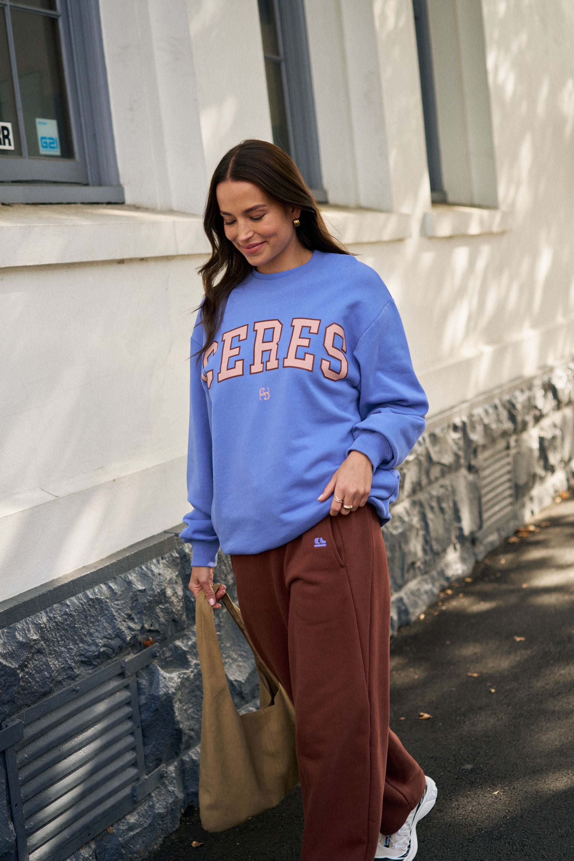 Isla Oversized Slouchy Crew - Salt & Sand Clothing