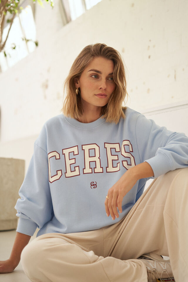 Isla Oversized Slouchy Crew