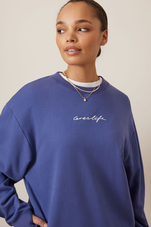 Isla Oversized Slouchy Crew