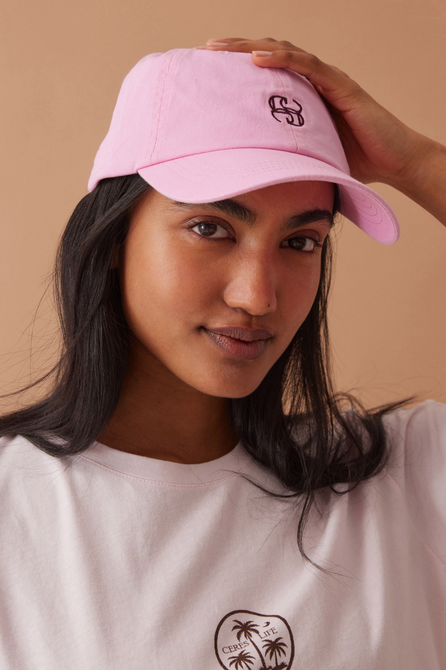 CERES Monogram Cap - Salt & Sand Clothing