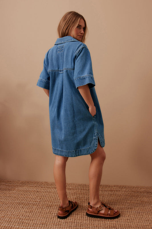 Sammy Relaxed Shirt Dress