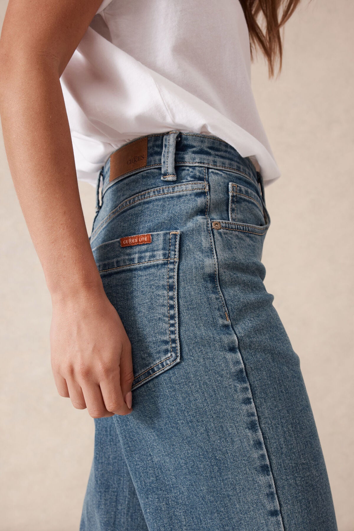 Jude Wide Leg Crop Jean - Salt & Sand Clothing