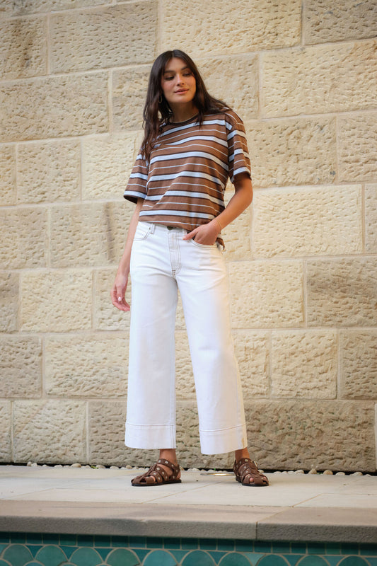 Jude Wide Leg Crop Jean