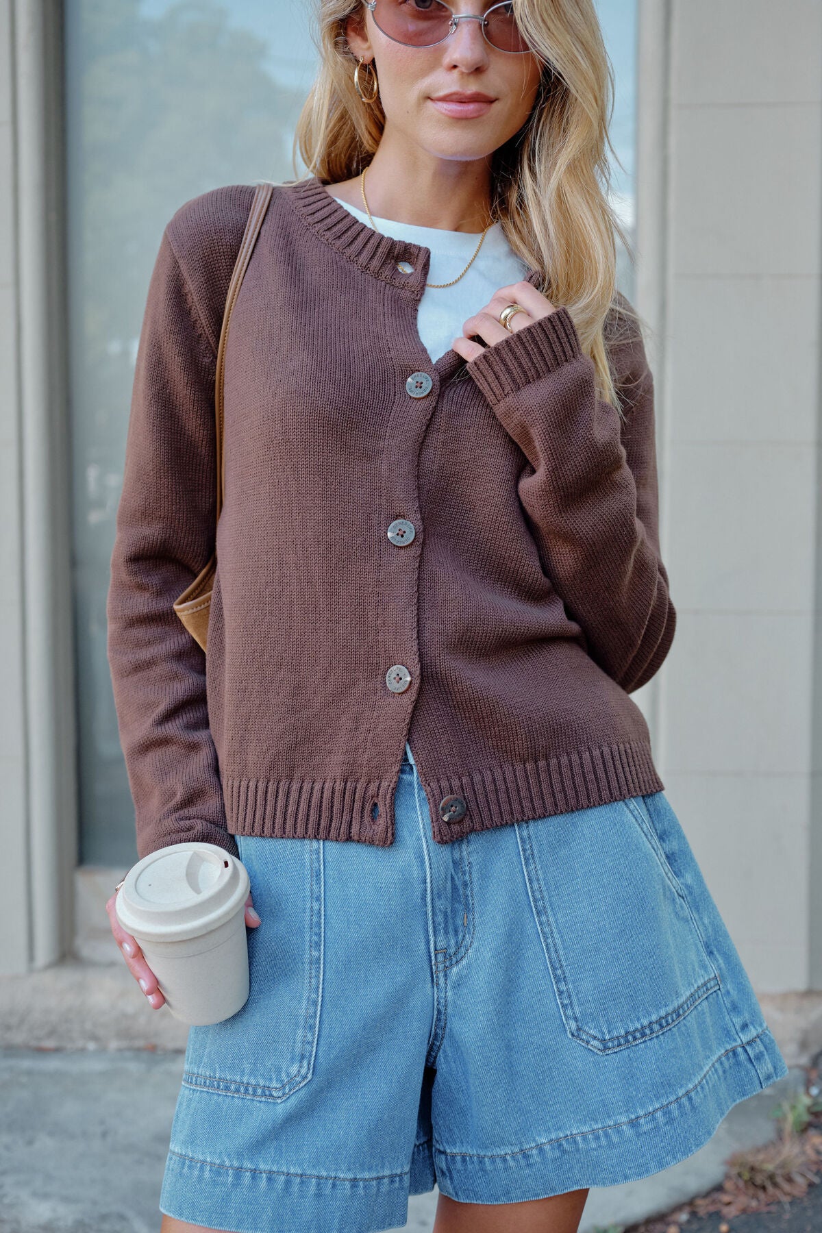 Nelly Long Sleeve Knit Cardi - Salt & Sand Clothing