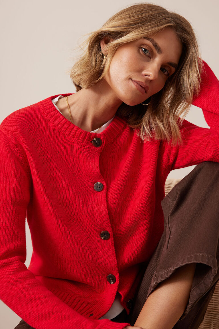 Nelly Long Sleeve Knit Cardi - Salt & Sand Clothing