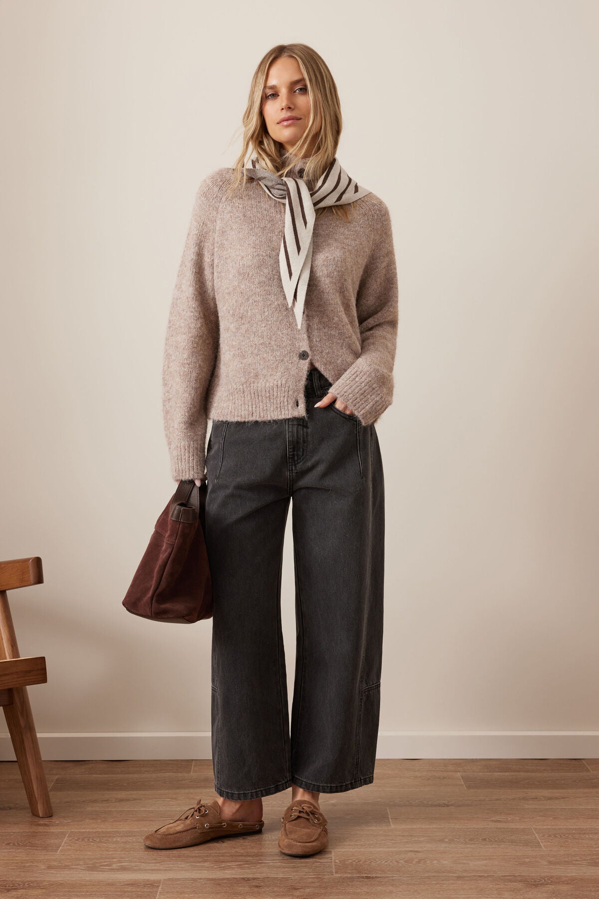 Demi Darted Barrel Jean - Salt & Sand Clothing