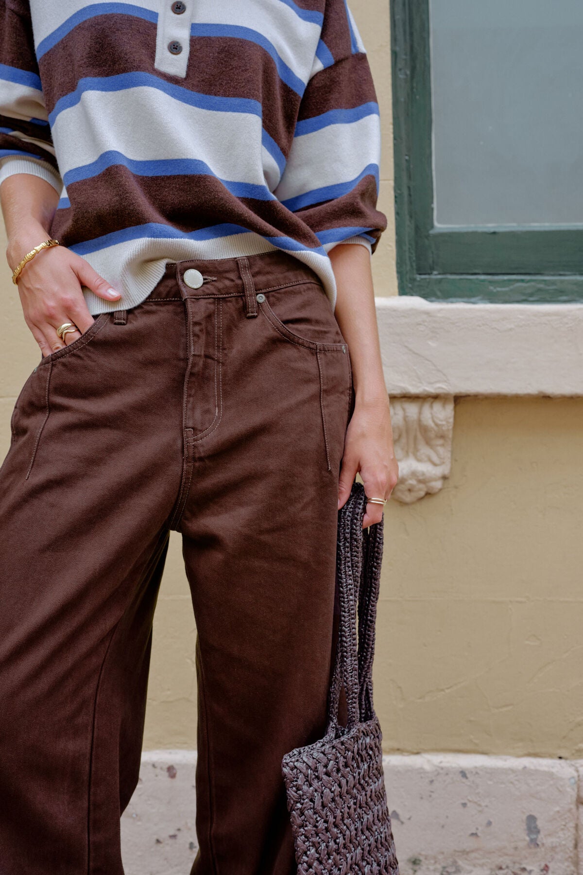 Demi Darted Barrel Jean - Salt & Sand Clothing