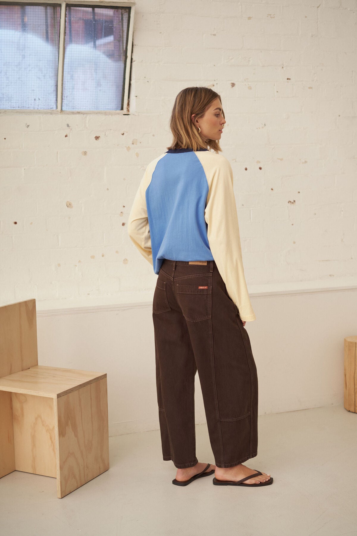 Demi Darted Barrel Jean - Salt & Sand Clothing