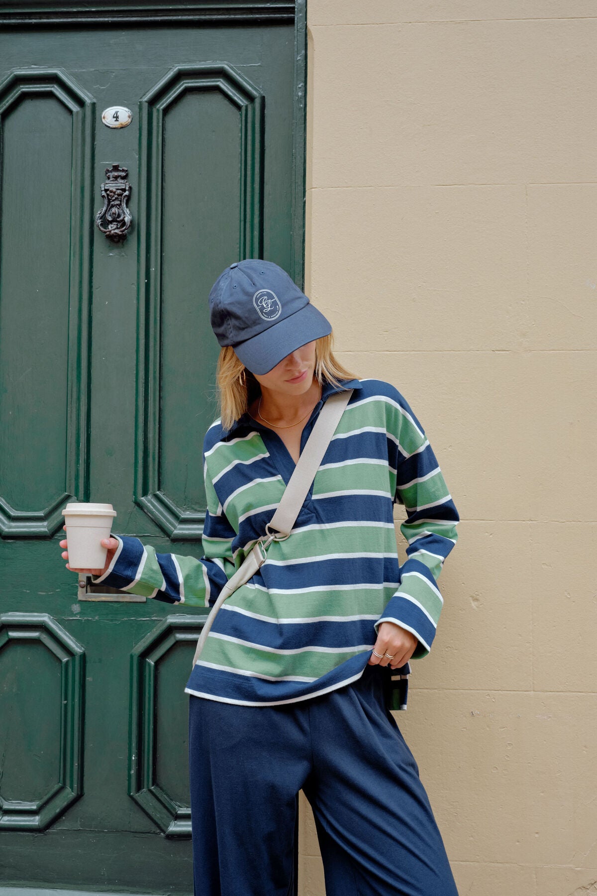 Shelby Slouchy Rugby Top - Salt & Sand Clothing