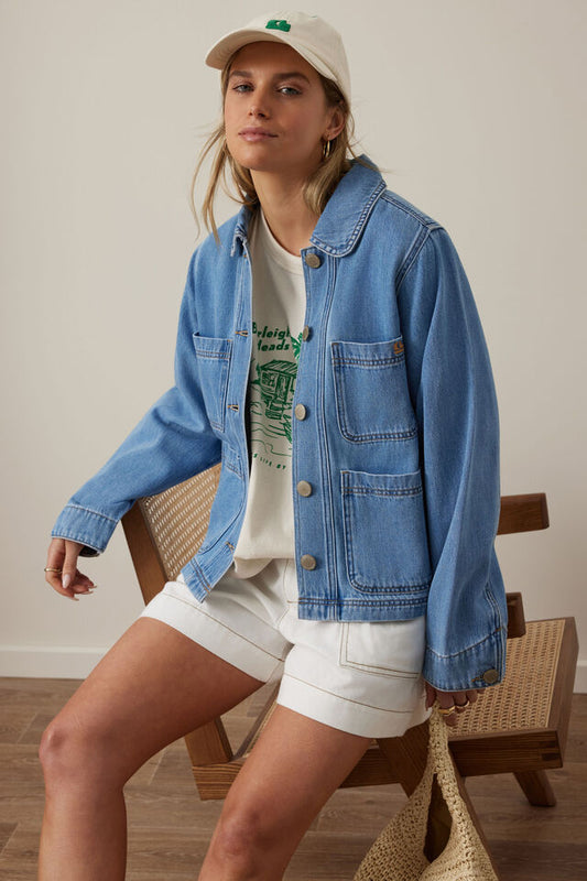 Hannah Denim Jacket - Salt & Sand Clothing