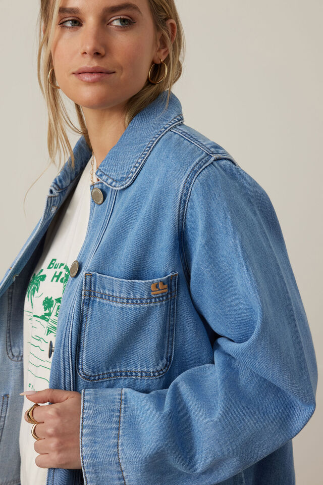Hannah Denim Jacket - Salt & Sand Clothing