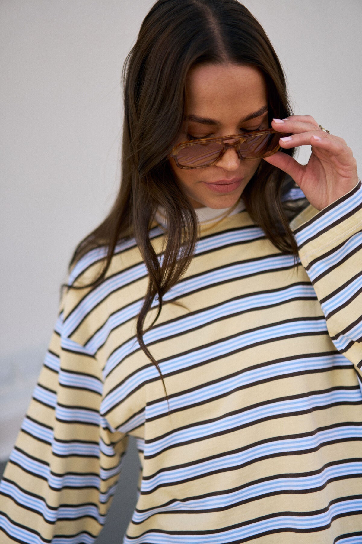 Beau Long Sleeve Slouchy Tee - Salt & Sand Clothing