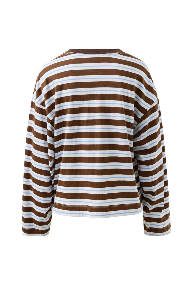 Beau Long Sleeve Slouchy Tee - Salt & Sand Clothing