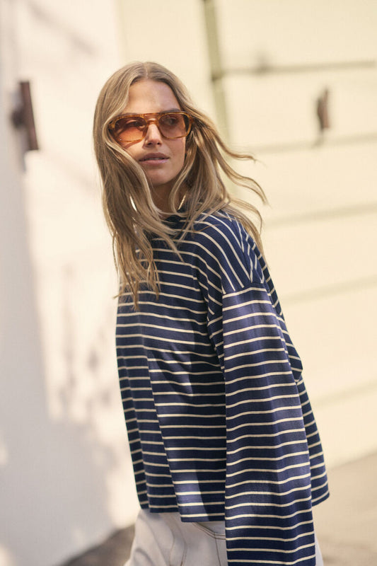 Beau Long Sleeve Slouchy Tee