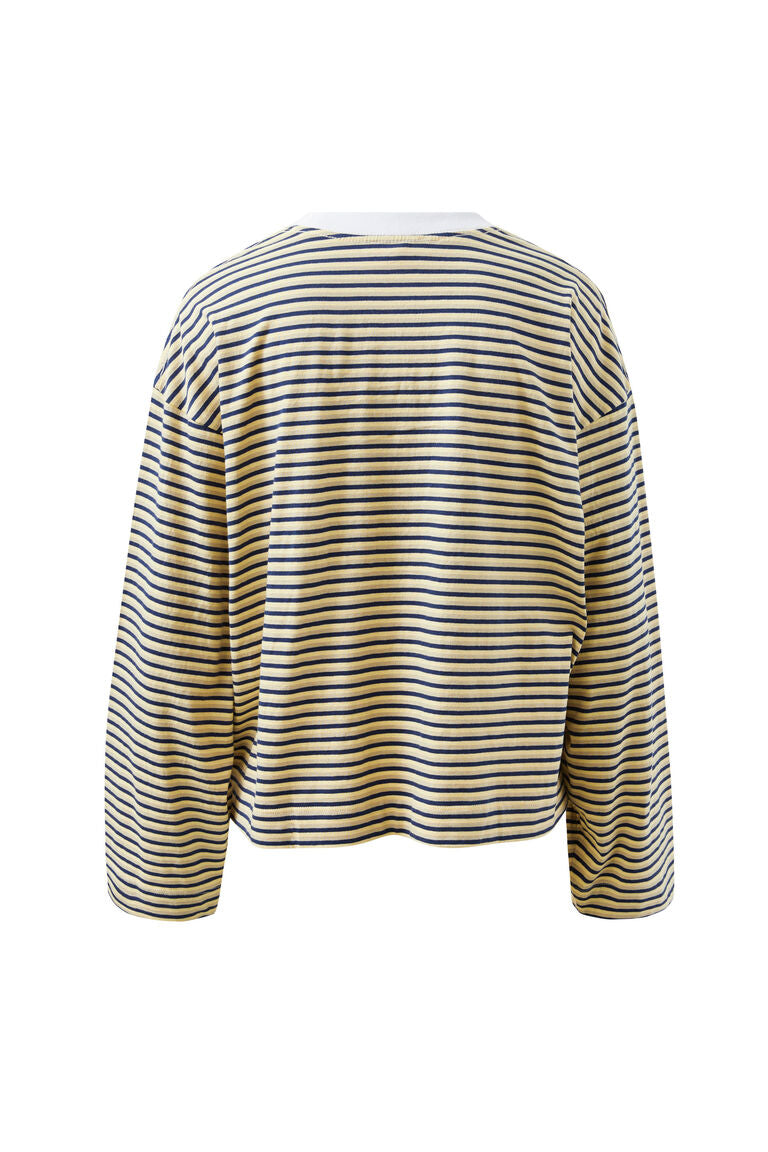 Beau Long Sleeve Slouchy Tee - Salt & Sand Clothing
