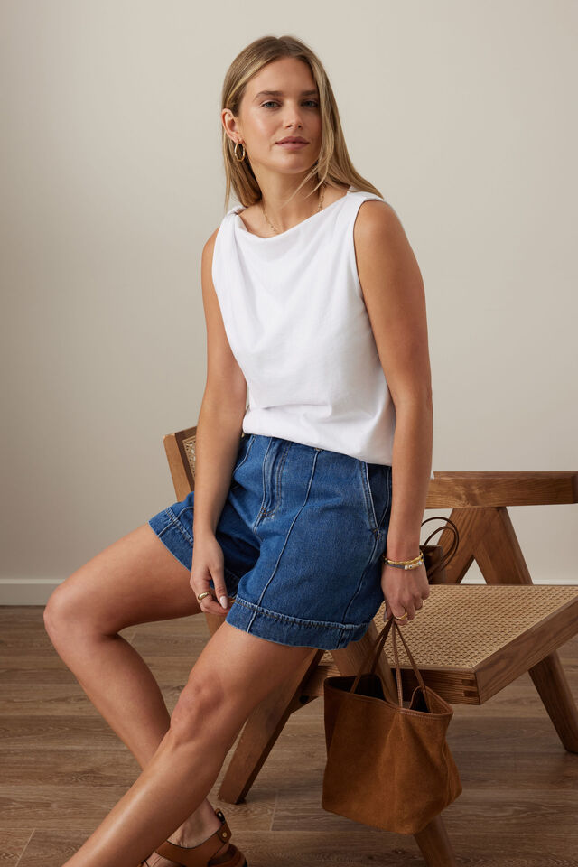 Tahlia Twist Strap Tank - Salt & Sand Clothing