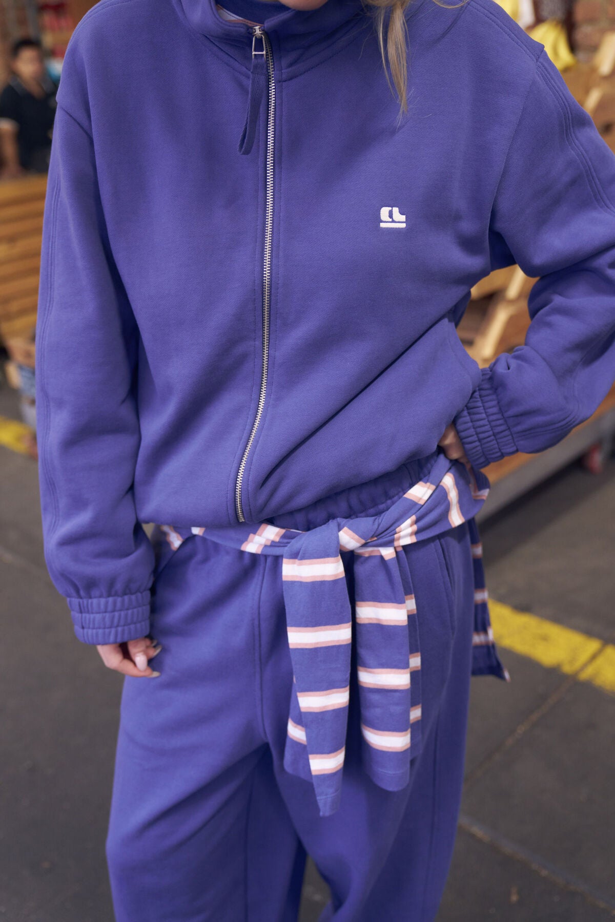 Freya Zip Thru Sweat - Salt & Sand Clothing