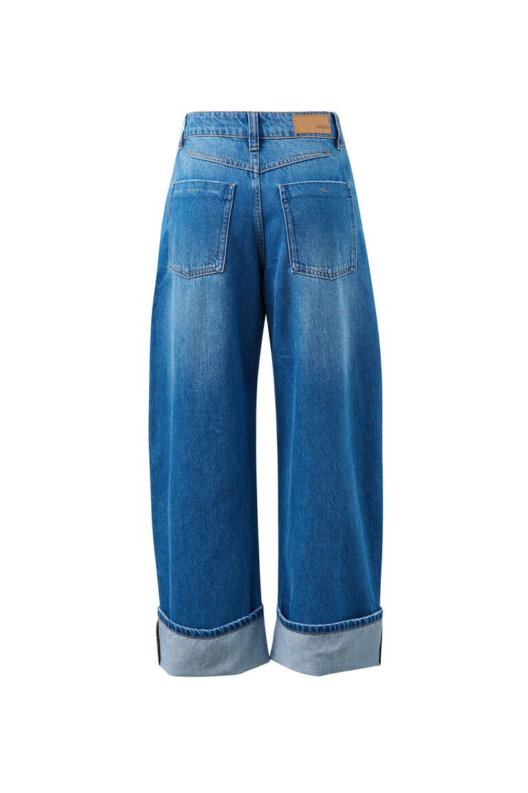 Frannie Cuffed Barrel Jean - Salt & Sand Clothing