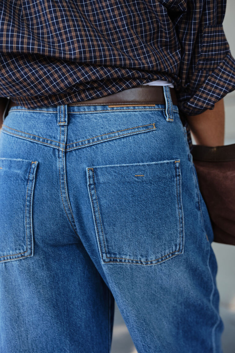 Frannie Cuffed Barrel Jean - Salt & Sand Clothing