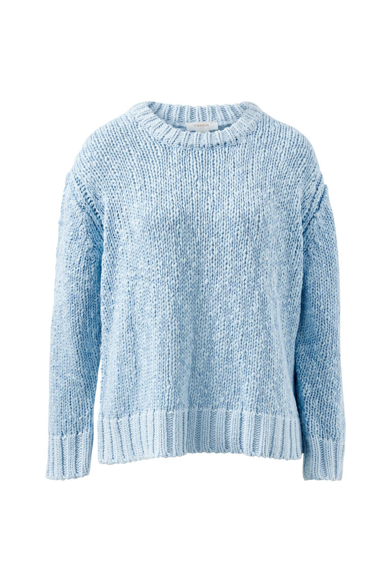Sage Chunky Knit Crew - Salt & Sand Clothing